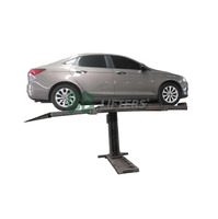 GG Lifters Élévateur de stationnement hydraulique monopoteau motorisé, équipement de stockage de voitures peu encombrant pour parkings et garages domestiques