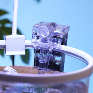 Acquario da Tavolo in Plastica con Sistema di Circolazione e Ossigenazione per Ufficio e Soggiorno, Facile da Pulire, per Pesci <span class=keywords><strong>Betta</strong></span> - Product Image 3