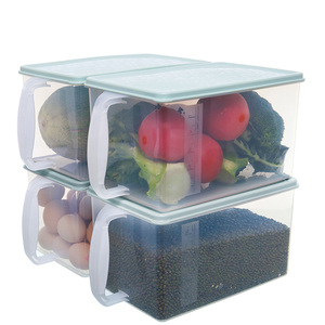 Citylife Kitchen Clear Storage Box Grains Beans Storage Contain Sealed Home Organizer Food Container Refrigerator Storage Boxes