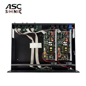 מגבר הספק מקצועי ASCSONIC SD2504 בעל 4 ערוצים, <span class=keywords><strong>250</strong></span> וואט, Class D, עם אחריות לשנתיים, 20 הרץ-34 קילו-הרץ - Product Image 5