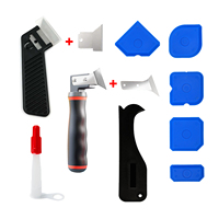 Couteau à Joint/Joint plus lisse/lames de rechange et buse de calfeutrage ensemble d'usinage professionnel de mastic