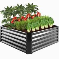 Tanaman bentuk Oval, Pot pohon bunga luar ruangan untuk tanaman Modern Pot tanaman besar putih