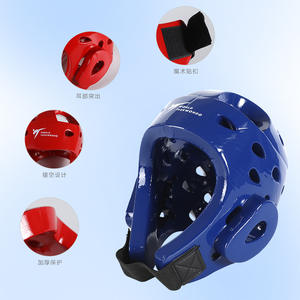 Protector de cabeza para Taekwondo, casco moldeado de una pieza para adultos y niños, equipo de seguridad para entrenamiento de artes marciales - Product Image 2