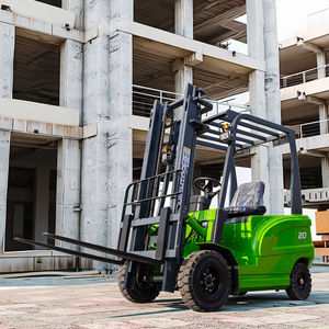 2t telehandler טלסקופי סוללה חשמלי שטח קשה תחבורה מחסן משלוח להגיע מעבה ג 'ק מלגזה משאית - Product Image 3