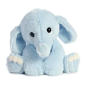 2024 yaratıcı gri fil peluş oyuncak toptan OEM özel büyük kulaklar süblimasyon yumuşak oyuncak peluş dolma oyuncak fil
