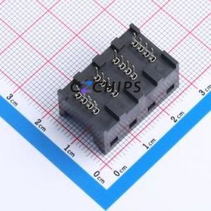 1473567-4 Wire-to-Board Pin Header Through hole Component (THT),P=2mm Connector 2mm Through Hole 4 6.5mm - Product Image 2