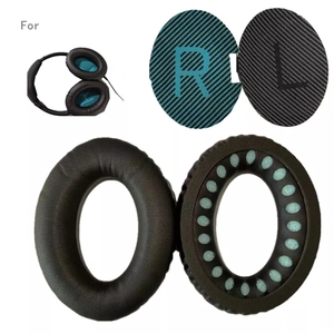 Coussinets d'oreille de remplacement pour <span class=keywords><strong>BOSE</strong></span> <span class=keywords><strong>QuietComfort</strong></span> QC 2 15 25 35 ii QC35 QC25 QC15 AE2 SoundTrue, oreillettes pour casque - Product Image 2