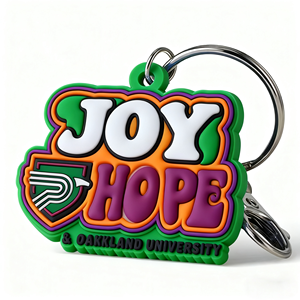 थोक कस्टम 2 डी/3 डी नरम रबर पीपी कुंजी चेन और व्यक्तिगत लोगो वाटरप्रूफ कस्टम आकार फैशन डिजाइन के साथ - Product Image 6