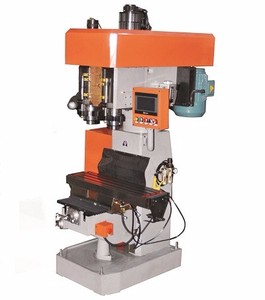 Máquina de perforación y roscado automático vertical de doble <span class=keywords><strong>cabeza</strong></span> <span class=keywords><strong>radial</strong></span> pequeña de China para procesar piezas de fundición, - Product Image 2