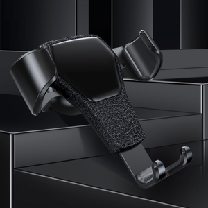 Mini veicolo di presa d'aria in pelle gravity force supporto per telefono cellulare gadget per telefono - Product Image 3