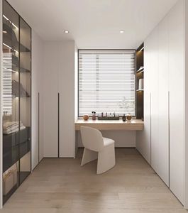 Armoire moderne convertible pour vestiaire Rangement meuble de chambre pliable autoportant pour la maison, l'appartement et l'atelier - Product Image 3