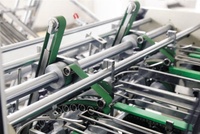 Hoge Snelheid Automatische Aangepaste Voedselbakken Papier Board Box Vormen Lunchbox Maken Machine Prijs