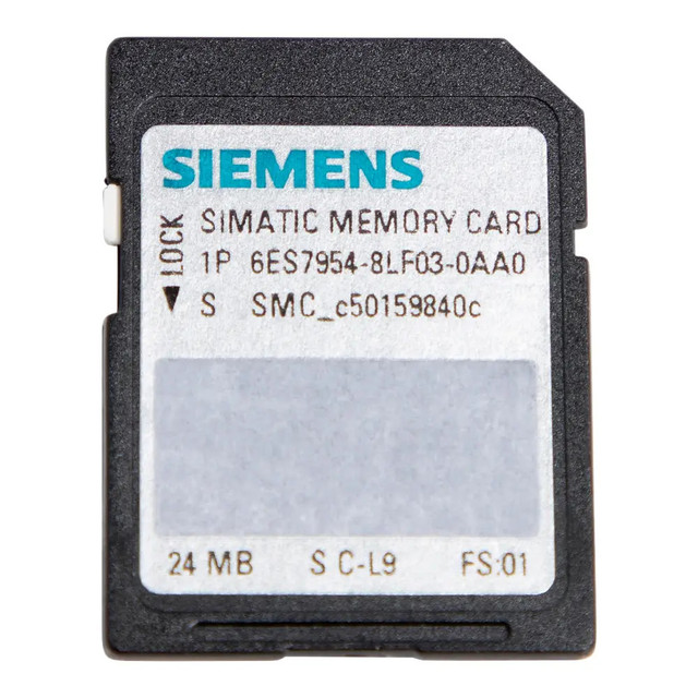 6ES7954-8LF03-0AA0 SIMATIC S7 Memory Card 24MB PLC