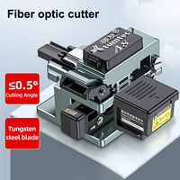 A8 High-Precision Fiber Optic Cleaver FTTH Cold and Fusion Splice Fiber Cable Cutter with Waste Fiber Box