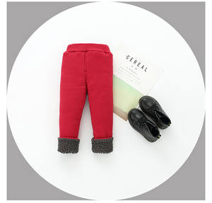 Lot de vêtements pour enfants : Leggings en fourrure pour filles, style urbain, provenant du marché de gros - Product Image 2