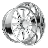 Rines Forjados Personalizados para Camioneta, Diseño Cóncavo Profundo Pulido, 26X10 30X14 22X10 24X12, con 8X180 8X165.1 para Chevy Silverado 2500 RAM 2500