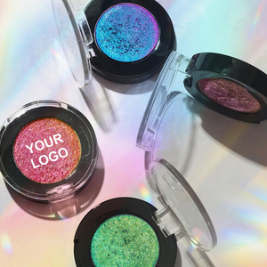 Cao sắc tố Holographic Chrome Eyeshadow ánh sáng lung linh nhãn hiệu riêng duy nhất Eyeshadow multichrome long lanh tùy chỉnh Eyeshadow - Product Image 2