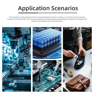 เครื่องพ่นละอองเกลือสำหรับการทดสอบการกัดกร่อนในห้องทดสอบขนาด 800 ลิตร สำหรับถังเกลือขนาด 40 ลิตร ระยะเวลา 1 ปี / หน้าต่างโปร่งใสสำหรับการมองเห็น - Product Image 5