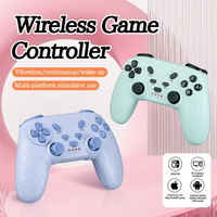 Control Inalámbrico X6 Pro para Nintendo Switch, PC, Android, iOS, Joystick con Doble Vibración, Soporte para Teléfono, Receptor 2.4G