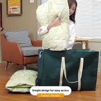 Sac de voyage et de rangement en non-tissé, grande capacité, pour déménagement et transport de couettes, vente en gros