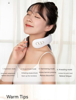 Masseur intelligent EMS pour le cou, à chaleur et acupuncture, multi-modes, électrique, pour massage profond des tissus cervicaux, des épaules et des vertèbres – Vente chaude