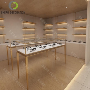 Vitrinas Modernas para Tiendas con Exhibidores, Mostrador para Exhibición de Gafas, Diseño de Vitrina para Exhibición de Lentes para Ópticas - Product Image 2