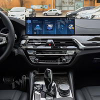 ZWNAV 15,8 pouces Android 14 Carplay pour BMW Série 5 G30 2018 Tableau de bord GPS Navigation Carte SD Autoradio