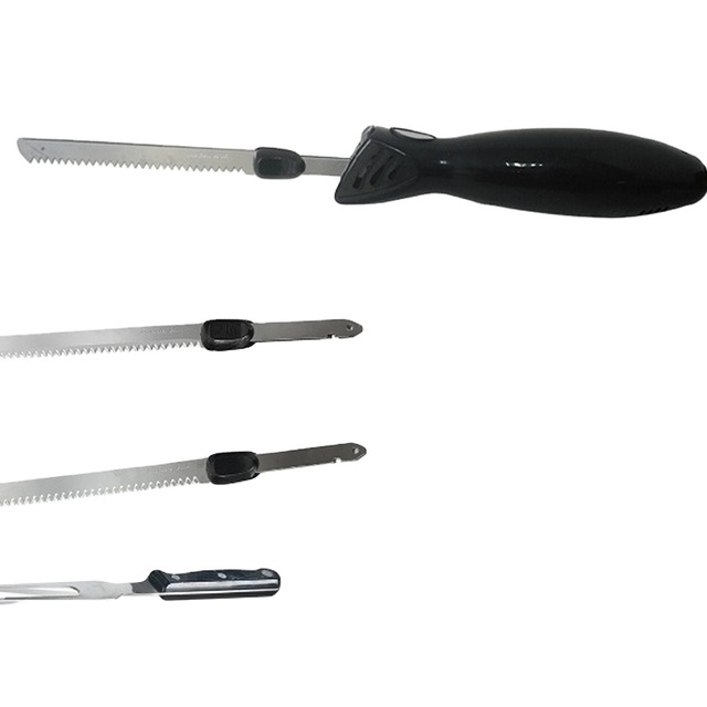 Electric Knife Cutting Bread or Frozen Meat