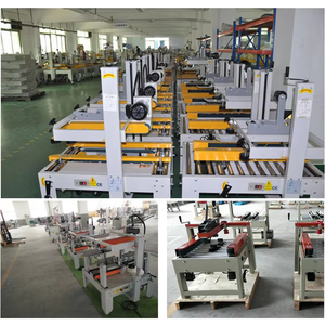 Carton <b>Box</b> Sealing Machine for Courier Packaging with Auto Tape Application & <b>Flat</b> Seal & Safety Protection - Product Image 5