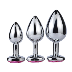 Plug Anale in Metallo Carino, Giocattoli Erotici per <span class=keywords><strong>Sesso</strong></span> Anale per Donne e Uomini, Giochi Sessuali, Butt Plug per Coppie, Prodotti per Adulti - Product Image 1