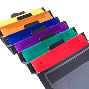 Organizador de archivos de pared <span class=keywords><strong>Classrom</strong></span> Organización y almacenamiento 6 Carpeta de archivos colgante de polietileno extraíble - Product Image 6