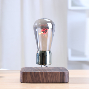 HCNT ABS Plug-In Heart Wicks Bulb <b>Table</b> <b>Lamp</b> Magnetic Levitating Floating Light Touch Control Warm Yellow Middle Size LED Living - Product Image 1
