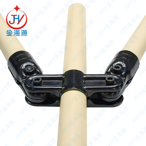 Junta de tubería de metal cardán magra de metal, Conector de tubería de metal cromado de 25 tubos redondos, inserto de accesorios de tubería de latón de 3 pulgadas para Ppr - Product Image 3