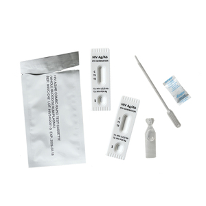 Suministros Médicos, Kits de Prueba Rápida de VIH <span class=keywords><strong>1</strong></span>/2 en Cassette para Uso Doméstico y Hospitalario con Certificación CE - Product Image 4