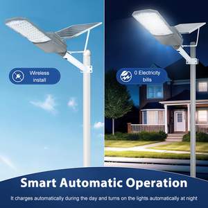 ไฟถนน LED พลังงานแสงอาทิตย์200W 300W 600W 800W แยก Ip65ไฟกลางแจ้ง - Product Image 3