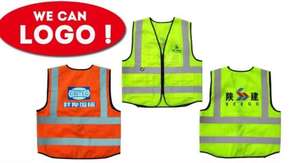 Warnweste der Klasse 2 mit Reißverschluss vorne und reflektierenden Streifen. Warnweste erfüllt den ANSI/ISEA-Standard - Product Image 6