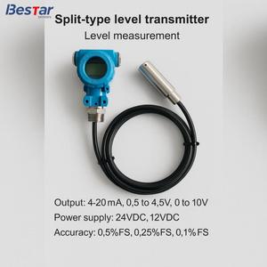 Capteur de niveau de type split RS485 Modbus, sortie analogique 4-20 mA, submersible pour le traitement chimique de l'eau - Product Image 5