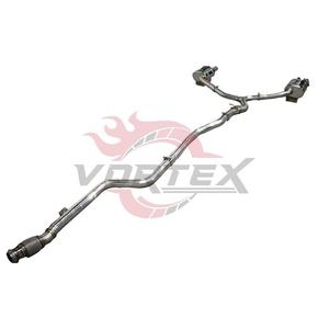 Vortex Stainless Steel Valved Catback <b>Exhaust</b> Fit Benz C43 AMG W206 2.0T Sport Sedan Muffler Dual Polished Direct Fit Tail Tips - Product Image 1