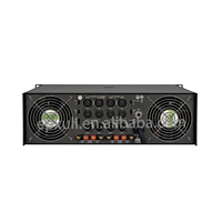 Amplificateur de puissance AD412 3U 4 canaux * 1200W RMS avec écran LCD HD 5,5'' et transformateur en aluminium plaqué cuivre pour scène, live, bar