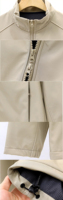Veste imperméable de qualité supérieure avec col montant coupe-vent pour le sport, la randonnée et le travail, imperméable et résistante aux intempéries
