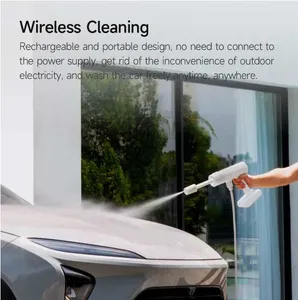 Nettoyeur de vitres de voiture <span class=keywords><strong>sans</strong></span> <span class=keywords><strong>fil</strong></span> Mijia 270W 2.4MPa, pistolet à eau haute pression, générateur de mousse, nettoyage et entretien - Product Image 3