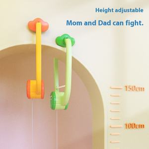 Ensemble de tennis de table suspendu d'entraînement simulé en plastique BJQ pour le jeu de <span class=keywords><strong>ping</strong></span>-<span class=keywords><strong>pong</strong></span> interactif pour enfants avec les parents utilisation en intérieur - Product Image 6