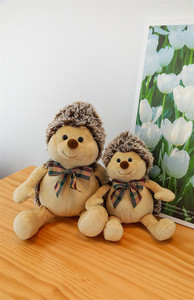 Juguete de Peluche Suave de Erizo con Cinta de Felpa y Relleno de Algodón PP, Muñeco de Animal para Regalo de Cumpleaños - Product Image 4