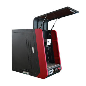 آلة قطع بعلامات الليزر والألياف والنقش العميق للقلادات الذهبية الفضية المغلقة عالية الأمان - Product Image 3