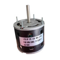 Vente d'usine Moteur de ventilateur 120V 60Hz 1/30 HP Monophasé Moteur AC