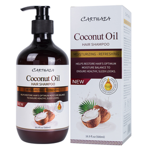 ชุดแชมพูสูตรออร์แกนิค ปราศจากซัลเฟต สำหรับมืออาชีพ ป้องกันรังแค ลดการหลุดร่วงของเส้นผม บำรุงและเพิ่มความชุ่มชื้นด้วยน้ำมันมะพร้าว (ฉลากสินค้าส่วนตัว) - Product Image 3