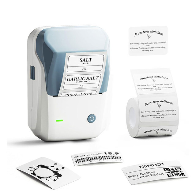 NiiMbot B1 Portable Mini Photo Printer Pocket Mobile Label Printer Wireless Bluetooth Thermal Printer
