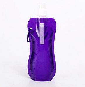 Hot Selling Plastic <b>Foldable</b> Custom Logo Collapsible <b>Water</b> <b>Bottle</b> - Product Image 2