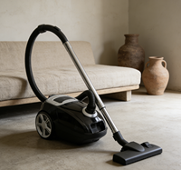 Aspirateur électrique à cartouche certifié CB/GS/CE/EMC/ROHS, filtre HEPA, moteur 1600W, forte aspiration, design portable, usage domestique, sec