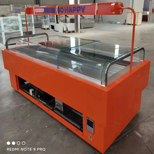 Brevit chất lượng tốt thương mại bánh chỉ tủ lạnh Showcase nướng bánh tinh tế cửa trượt tủ trưng bày - Product Image 1